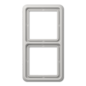 JUNG CD 500 Светло-серая Рамка 2-ая CD582LG