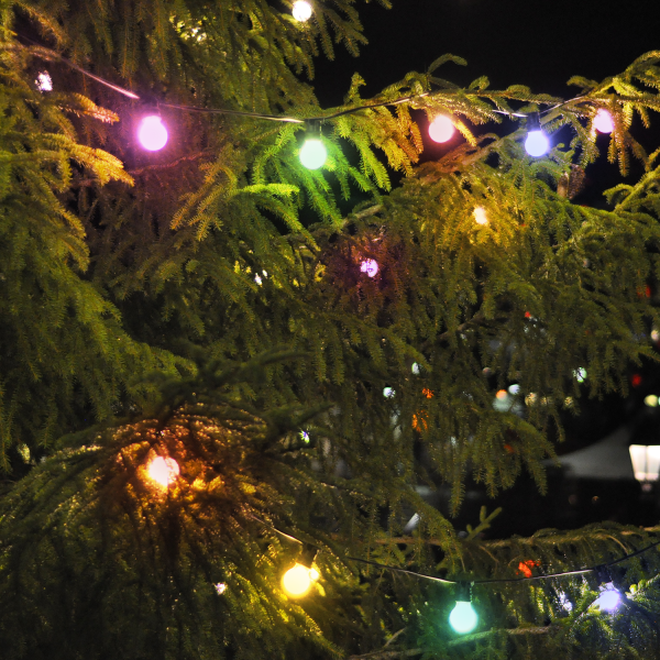 Купить Gauss Гирлянда садовая на солнечной батарее 30 LED Шары мультицвет Solar, GS031