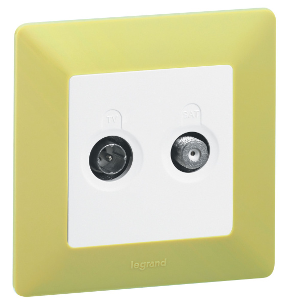 Купить Legrand Valena LIFE Бел Накладка розетки TV-SAT 754820