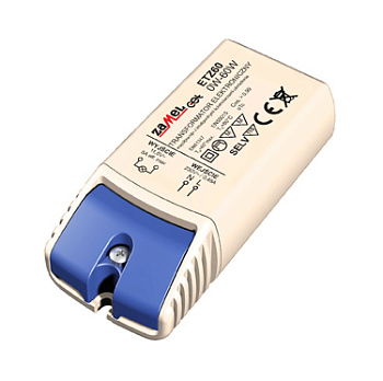 Zamel Электронный трансформатор 230/11,5V 0-60W IP20 ETZ60