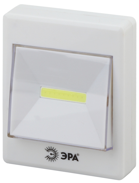 ЭРА SB-606 Фонарь пушлайт кликер [COB, 3xAAA, скотч, бл]