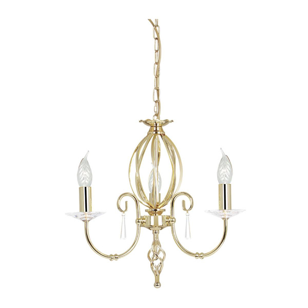 Natural Concept AEGEAN Люстра AG3-POL-BRASS