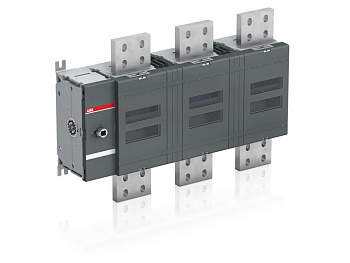 ABB Рубильник OT4000E03W8 4000А 3х-полюсный (без ручки управления и переходника) с увеличенным межфазным расстоянием 185мм 1SCA128686R1001