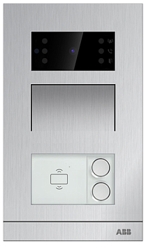 ABB Станция вызова мини с двумя клавишами, со считывателем ID 2TMA070010A0019