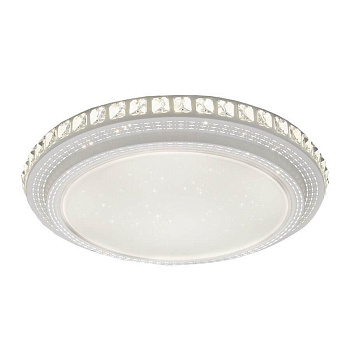 Ambrella Потолочный светодиодный светильник с пультом F91 72W 500*500*80 (ПДУ ИК) F91 72W D500