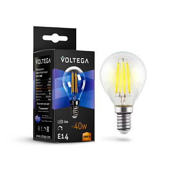 Voltega VG10-G1E14warm5W-FD Лампочка 8464