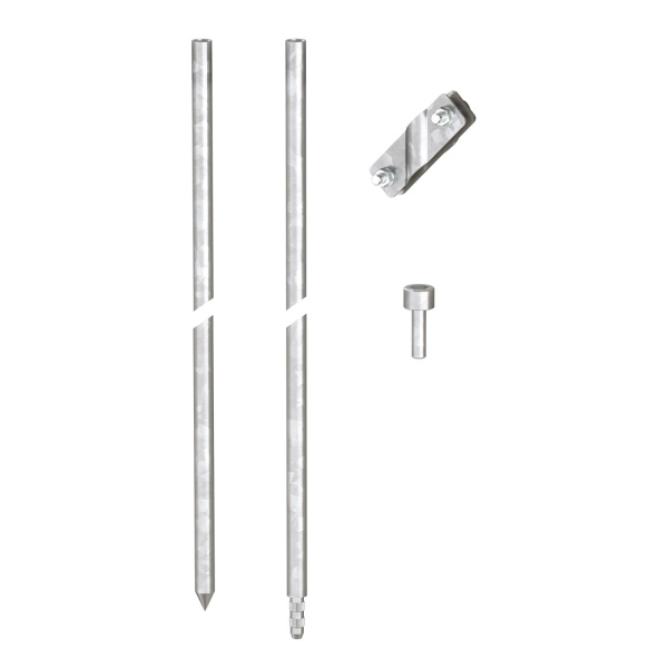 Купить DKC Комплект вертикального заземлителя безмуфтовый, 3 м, D16 мм