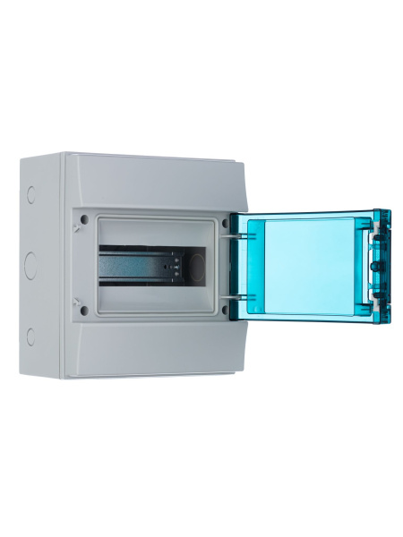 Купить ABB Mistral65 Бокс навесной 8М прозрачная дверь (с клемм) 1SLM006501A1201