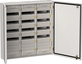 IEK TITAN 5 Корпус мет. ЩРн-180 (3х60) 835х830х140 IP54 сер