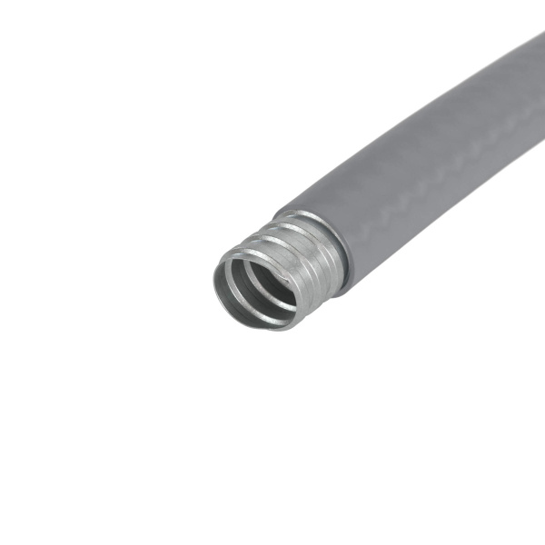 Купить DKC Металлорукав DN 26мм в гладкой EVA изоляции, Dвн 26,5 мм, Dнар 34,0, 25 м, цвет серый