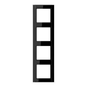 JUNG A 500 Черная Рамка 4-ая A584SW