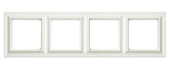 JUNG EcoProfi Standart Слоновая кость Рамка 4-ая EPS484