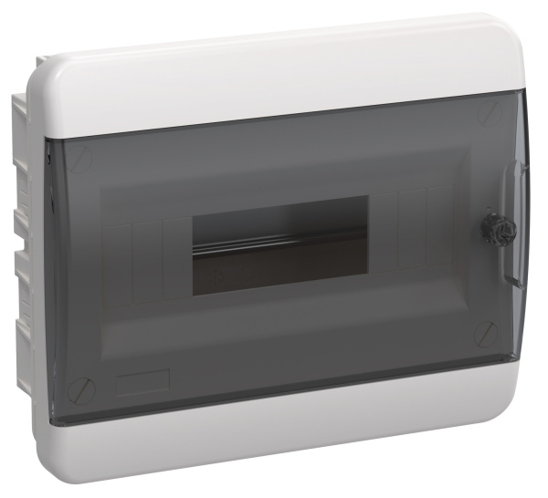 IEK TEKFOR Корпус пласт. ЩРВ-П-12 IP41 черн. прозр. дверь