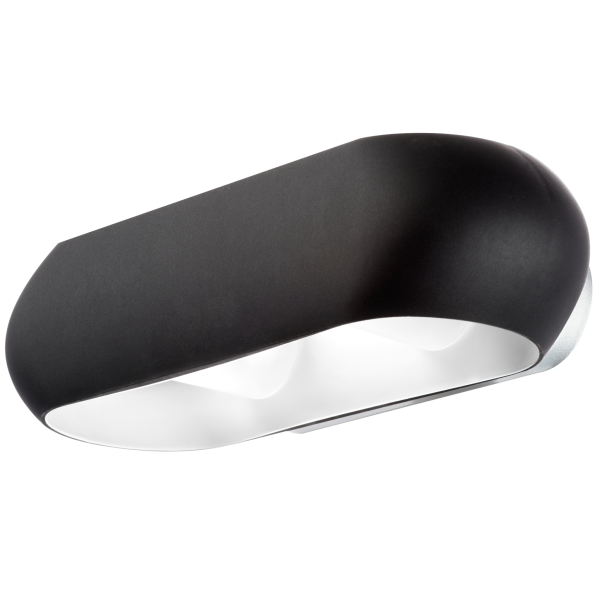 Купить Lightstar Muro Черный/Хром/Черный Настенный светильник Muro 808647 G9 2х40W IP20