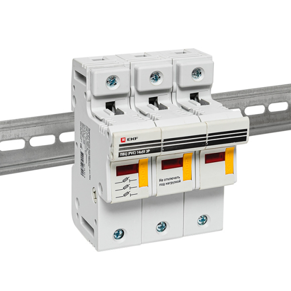Купить EKF PROxima Предохранитель-разъединитель для ПВЦ 14x51 3P (с индикацией)