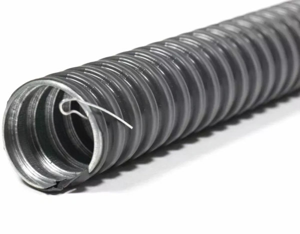 ЗЭТАРУС Металлорукав в ПВХ изоляции РЗ-ЦП нг-LS  25 (50 м) с протяжкой zeta44117