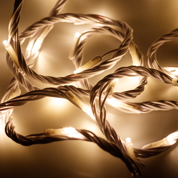 Купить Arlight Светодиодная гирлянда ARD-STRING-HOME-10000-WHITE-99LED-RUN WARM (230V, 10.5W) (Ardecoled, IP20) 025920