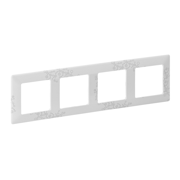 Legrand Valena LIFE Эл Грей Рамка 4-ая 754124