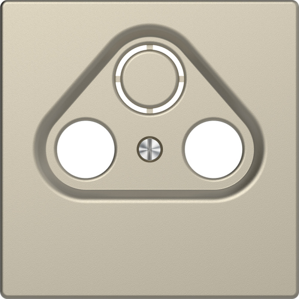 SE Merten D-Life Сахара Накладка центральная TV розетки, 2/3 отверстий MTN4123-6033