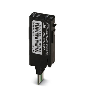 Phoenix Contact CTM 1X2- 24DC Штекерный модуль для защиты от перенапр-й 2838513