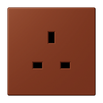 JUNG Накладка для механизма розетки арт. 3521EINS дюропласт Les Couleurs® Le Corbusier LC2521P4320D