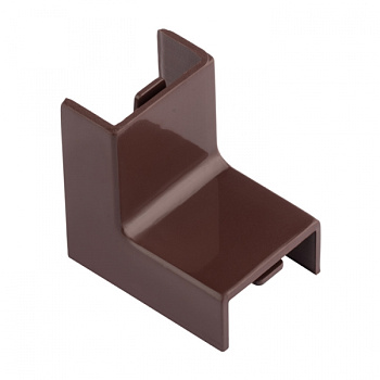 EKF PROxima Угол внутренний (20х10) (4 шт) Plast под темное дерево