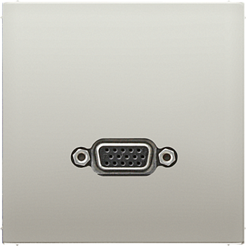 JUNG VGA (D-SUB), нержавеющая сталь MAES1102