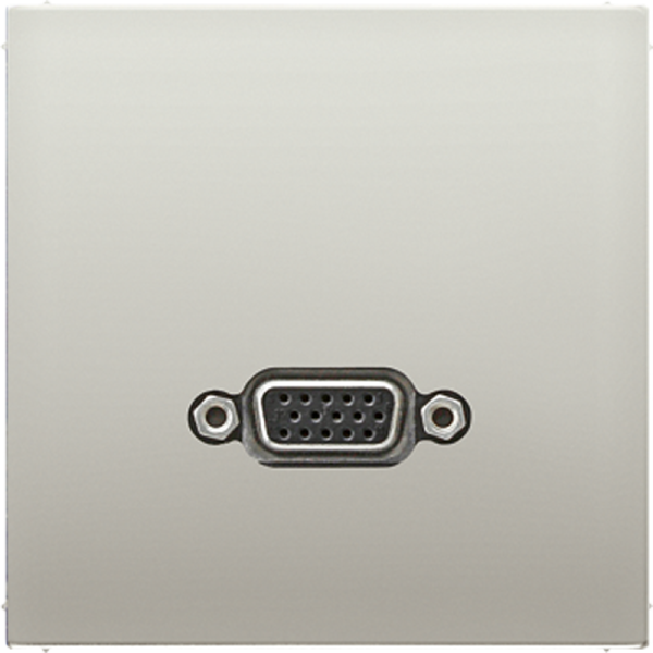 JUNG VGA (D-SUB), нержавеющая сталь MAES1102
