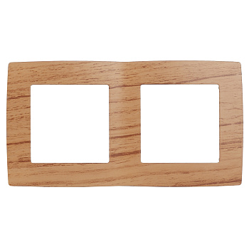 ЭРА 12-5002-09 Дуб Рамка на 2 поста, 12