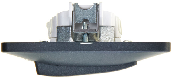 Купить Systeme Electric Glossa Шоколад Выключатель 1-клавишный, сх.1, 10АХ (в сборе)