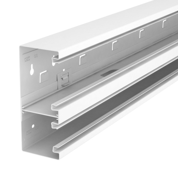 OBO Bettermann Кабель-канал Rapid 80, 70x170x2000 мм (без крышки) сталь, белый 6278200