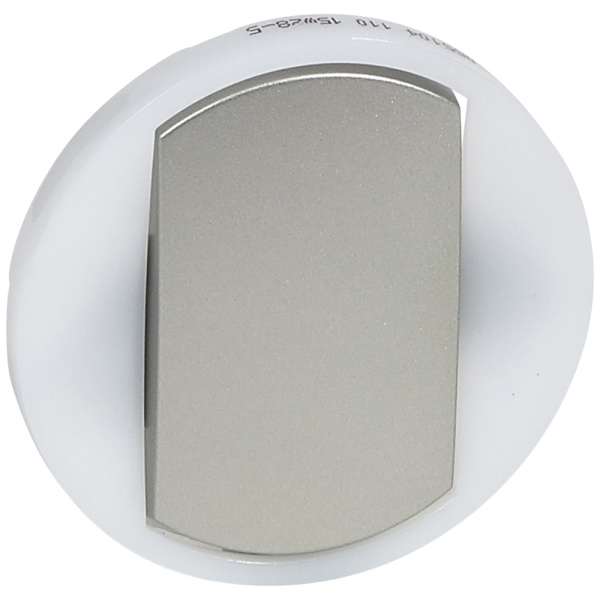 Купить Legrand Celiane2 Титан Клавиша 1-ая для бесшумного выключателя с подсветкой (мех-м 67031) 065104