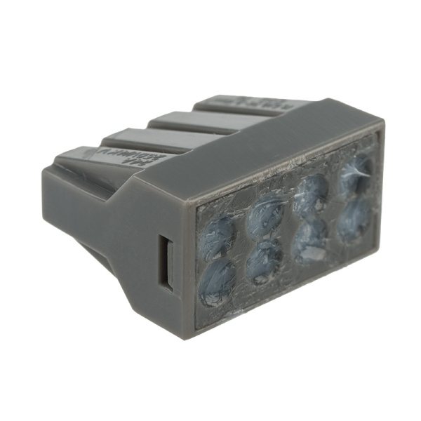 Электромонтажные экспресс-клеммы 773-308 (8*2.5мм² с пастой) Rexant 07-3080