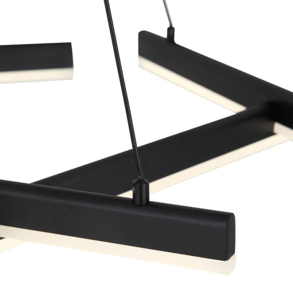 Купить ST LUCE SL394.413.06 Люстра подвесная  Черный/Белый LED 6*13W