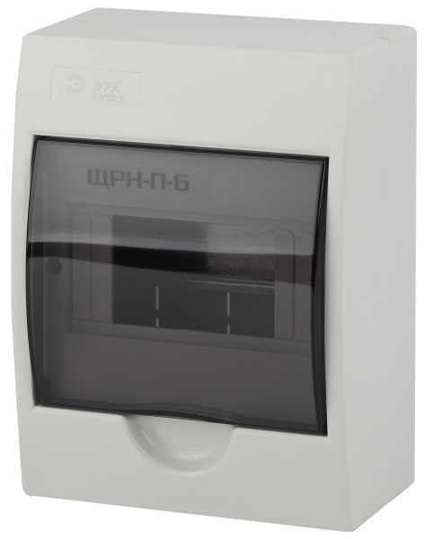 ЭРА Бокс пластиковый навесной ЩРН-П-06 Simple