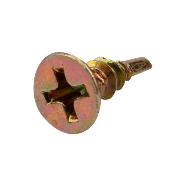 Kranz Саморез оконный сверло, 3.9х13, желтый цинк, короб (500 шт./уп.) KR-01-3722-001