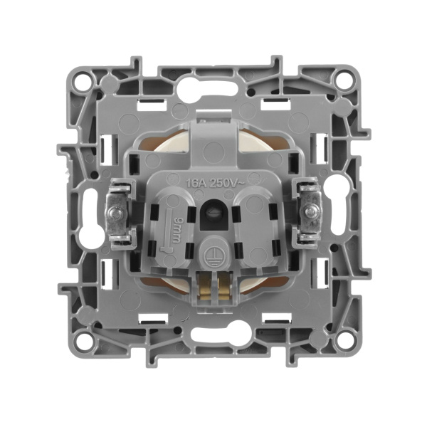 Купить Legrand Etika Слоновая кость Розетка с/з, винтовые клеммы 672321