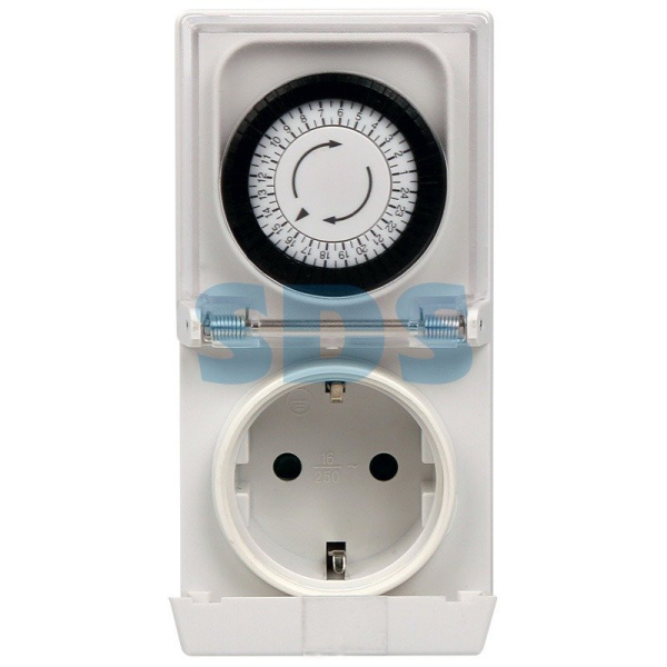 Купить Розетка с механическим таймером в защитном корпусе IP 44 RX - 23 Rexant 11-6003