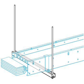SE ВЕРТИКАЛЬНЫЙ КРЕПЕЖ Н124 KTB0124ZA7