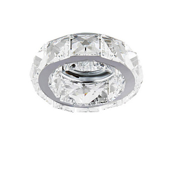 Lightstar Светильник точечный встраиваемый декоративный под заменяемые галогенные или LED лампы Onda Lightstar 032704