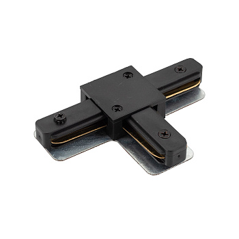 Denkirs TR1103-BK Соединитель для шинопровода T-образный, черный