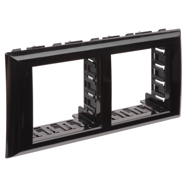 Купить DKC Рамка-суппорт "Avanti" для "In-liner Front", черный, 4 модуля