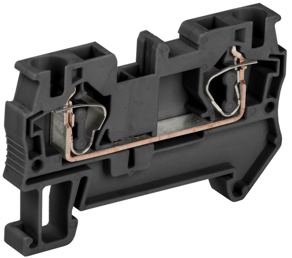 IEK Клемма пружинная КПИ 2в-4 41А черный