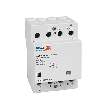 КЭАЗ Контактор модульный OptiDin MK-100-6320-24AC