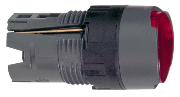 Купить SE Головка кнопки круглая с подсветкой красная ZB6AW4