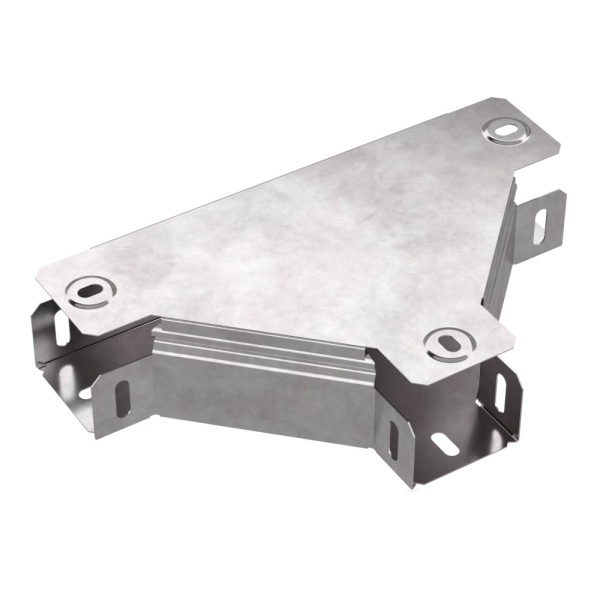 Промрукав Т-образный ответвитель с крышкой Стандарт 50х50 PR16.0566