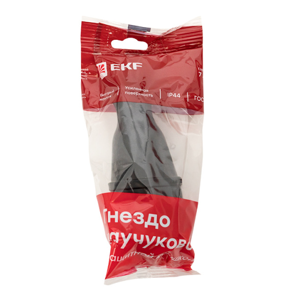 Купить EKF PROxima Роз. перенос. с защитной крышкой каучуковая 230В 2P+PE 16A IP44 PRO