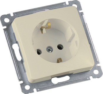 Hegel Мастер внутр Слоновая кость РС16-411-01 Розетка с/з, механизм