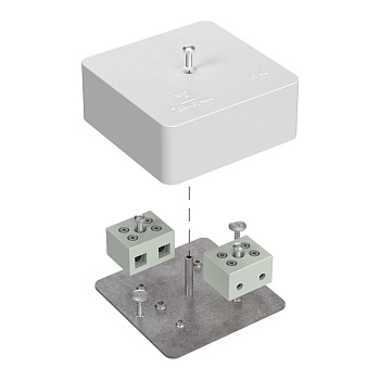 Промрукав Коробка огнестойкая для кабель-канала 40-0450-FR10.0-4 Е15-Е120 75х75х30