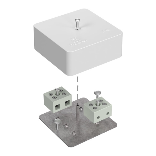 Промрукав Коробка огнестойкая для кабель-канала 40-0450-FR10.0-4 Е15-Е120 75х75х30